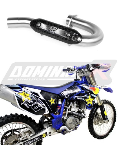 YZF 450 Exhaust Header Head pipe Linkpipe Downpipe Kolano 2003 - 2005 DOMINATOR  x