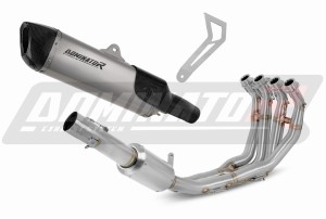 Yamaha YZF R6 2017 - 2023 Ligne complète d'échappement EX Silencieux Titane HP6 + dB killer