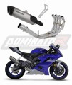 système d’échappement complet avec silencieux DOMINATOR Full System titane HP6 compatible avec la moto Yamaha YZF R6 2017  2023 5