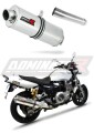 échappement silencieux DOMINATOR ovale compatible avec la moto Yamaha XJR 1300 2007  2016 6