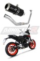 kompletny układ wydechowy z tłumikiem DOMINATOR Full System GP CZARNY pasujący do motocykla Yamaha MT 125 2020  6