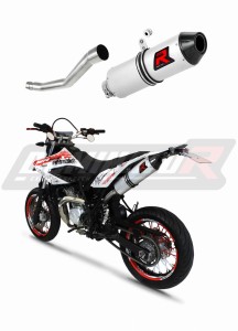 Yamaha WR 125 R 2009 - 2014 Exhaust Silencer Muffler MX2 + dB killer medium