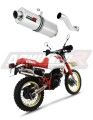échappement silencieux DOMINATOR ovale compatible avec la moto Yamaha XT 600 TENERE 1987  1989 6