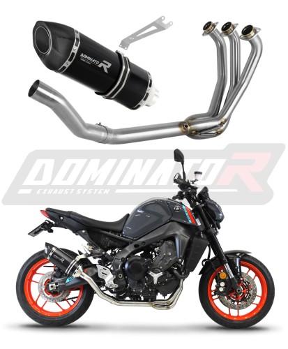 Yamaha MT 09 2021 - 2022 Full system Kolektor wydech Tłumik HP5 BLACK + dB killer medium