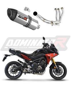 Yamaha MT 09 TRACER 900 2015 - 2020 Ligne complète d'échappement Collecteur Silencieux HP5 + dB killer medium