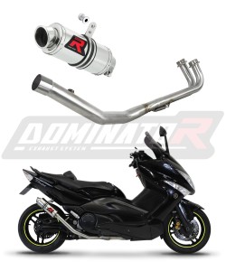 Yamaha T-MAX 500 2008 - 2011 Ligne complète d'échappement Collecteur Silencieux GP1 + dB killer medium