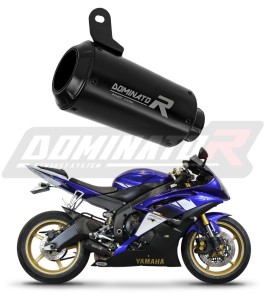 Yamaha YZF R6 2006 - 2016 Pot d'échappement Silencieux GPS NOIR + dB killer medium