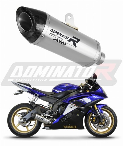 échappement silencieux DOMINATOR HP8 compatible avec la moto Yamaha YZF R6 2006  2016 6