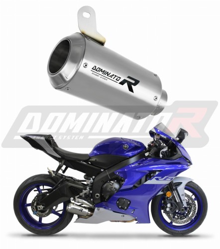 Yamaha YZF R6 2017 - 2022 EXHAUST Muffler Auspuff Sportauspuff Silencer Echappement Silencieux Scarico Scarichi Escape Wydech Tłumik GPS DOMINATOR EXHAUST SYSTEM x