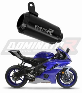 Yamaha YZF R6 2017 - 2023 Pot d'échappement Silencieux GPS NOIR + dB killer medium