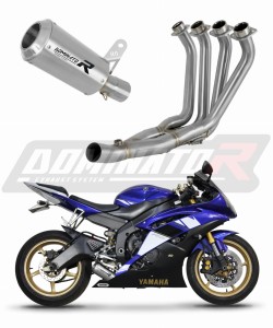 Yamaha YZF R6 2006 - 2016 Ligne complète d'échappement Collecteur Silencieux GPS + dB killer medium