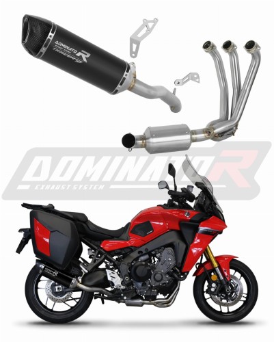 Yamaha Tracer 9 / GT 2021 - 2024 Full system Kolektor wydech Tłumik HP6 BLACK EX + dB killer medium