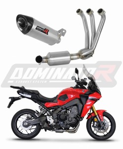 Yamaha Tracer 9 / GT 2021 - 2024 Ligne complète d'échappement Collecteur Silencieux HP8 EX + dB killer medium