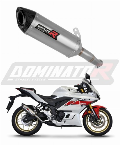 exhaust muffler DOMINATOR HP8 fits to Yamaha YZFR3 2019  2024 6