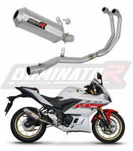 Yamaha YZF-R3 2019 - 2024 Ligne complète d'échappement Collecteur Silencieux OV G2 + dB killer medium