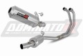 Yamaha MT-03 MT 03 2022 Exhaust Muffler Manifold Collector Auspuff Sportauspuff Silencer Echappement Silencieux Scarico Marmitta Scarichi Escape Wydech Tłumik Kolektor OV DOMINATOR Full Exhaust System EX x