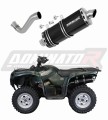 échappement silencieux DOMINATOR P7 noir compatible avec la moto Yamaha YFM 700 GRIZZLY 2007  2015 8