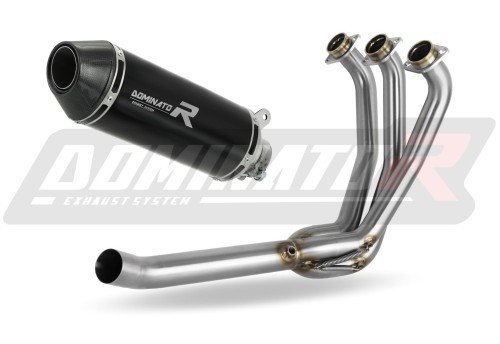 Yamaha XSR 900 2022 - 2023 Low Level Full system Kolektor wydech Tłumik HP3 BLACK + dB killer