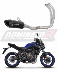 Yamaha MT 07 2014 - 2020 Ligne complète d'échappement Collecteur Silencieux HP8 NOIR + dB killer