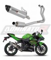 kompletny układ wydechowy z tłumikiem DOMINATOR Full System HP8 pasujący do motocykla Kawasaki NINJA 400 2018 - 2022 7