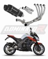 complete exhaust system with muffler DOMINATOR Full System HP1 BLACK fits to Kawasaki Z1000 2014  2016 7