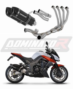 Kawasaki Z1000 2014 - 2016 Ligne complète d'échappement Collecteur Silencieux HP1 NOIR + dB killer