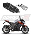 Kawasaki Z1000 2017 - 2020  Motorcycle Muffler Auspuff Sportauspuff Silencer Echappement Silencieux Scarico Scarichi Escape Wydech Tłumik HP1 BLACK Dominator Exhaust System 1 x
