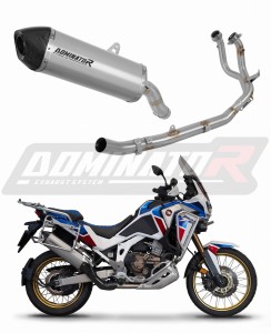 Honda CRF 1100L Africa Twin Adventure 2020 - 2023 Ligne complète d'échappement Collecteur Silencieux Titane HP7 + dB killer