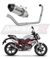Benelli BN 125 2018 - 2023 Full system Kolektor wydech tłumik HP3 Motorcycle Muffler Auspuff Sportauspuff Silencer Echappement Silencieux Scarico Scarichi Escape Wydech Tłumik  Dominator Exhaust System x
