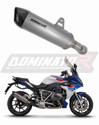 échappement silencieux DOMINATOR titane HP6 compatible avec la moto BMW R1250RS 2019  2023 6