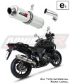 wydech tłumik DOMINATOR Homologowany Okrągły pasujący do motocykla Suzuki DL 1050 V-Strom / XT 2020 - 2024 7
