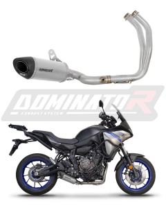 Yamaha Tracer 7 / GT 2020 - 2024 Ligne complète d'échappement Collecteur Silencieux Titane HP8 + dB killer