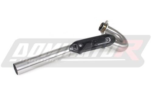 collecteur d’échappement DOMINATOR  compatible avec la moto CRF 450 R 2002  2003 2
