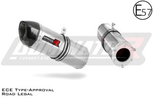 Kawasaki ZX6R 1995 - 1997 EU Approuvé Pot d'échappement Silencieux HP1