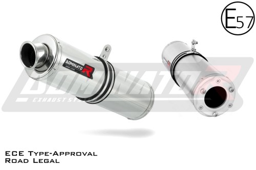 wydech tłumik DOMINATOR Homologowany Okrągły pasujący do motocykla Kawasaki ZX7R 1996 - 2003 3
