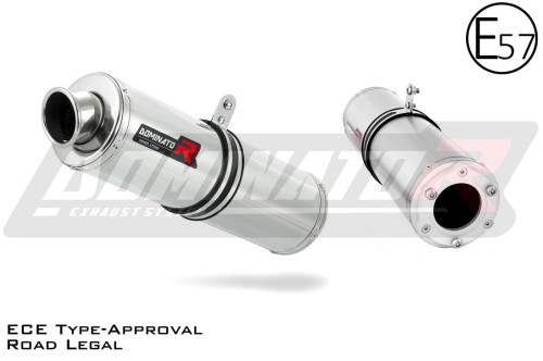 wydech tłumik DOMINATOR Homologowany Okrągły pasujący do motocykla Kawasaki ZX6R 1998 - 2002 3