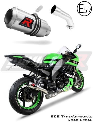 échappement silencieux DOMINATOR homologué GP compatible avec la moto Kawasaki ZX10R 2008  2010 5