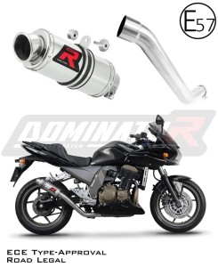 Kawasaki Z750 2004 - 2006 EU Approuvé Pot d'échappement Silencieux GP1