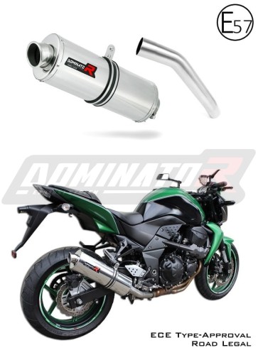 Kawasaki Z750 2007 - 2012 Motorcycle EU Approved Street Legal Muffler Auspuff Sportauspuff Silencer Echappement Silencieux Scarico Scarichi Escape Wydech Tłumik OV Dominator Exhaust System x