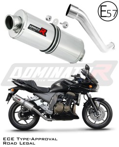 Kawasaki Z750 2004 - 2006 EU Approuvé Pot d'échappement Silencieux OV