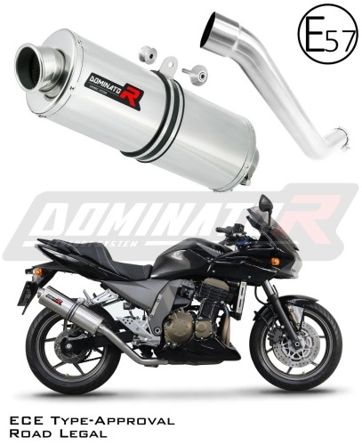 Kawasaki Z750 2004 - 2006 Motorcycle EU Approved Street Legal Muffler Auspuff Sportauspuff Silencer Echappement Silencieux Scarico Scarichi Escape Wydech Tłumik OV Dominator Exhaust System x