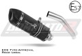 Kawasaki Z750 2007 - 2012 Motorcycle EU Approved Street Legal Muffler Auspuff Sportauspuff Silencer Echappement Silencieux Scarico Scarichi Escape Wydech Tłumik HP1 BLACK Dominator Exhaust System x