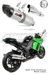 Kawasaki Z1000 SX 2010 - 2013  EU Approved Exhaust Silencer HP1