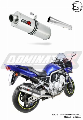 wydech tłumik DOMINATOR Homologowany Owalny pasujący do motocykla Yamaha FZS FAZER 1000 2001 - 2005 5