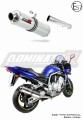 exhaust muffler DOMINATOR homologated road legal ROUND fits to Yamaha FZS FAZER 1000 2001  2005 5