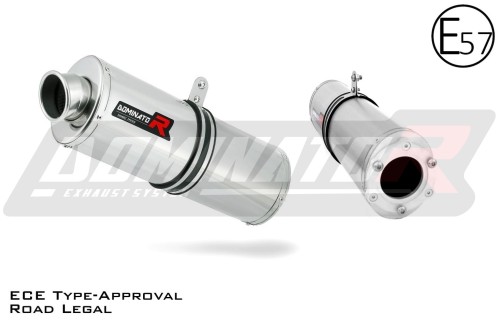 échappement silencieux DOMINATOR homologué ovale compatible avec la moto Yamaha YZF 1000 R Thunderace 1996  2003 3