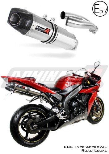 wydech tłumik DOMINATOR Homologowany HP1 pasujący do motocykla Yamaha YZF R1 1000 RN12 2004 - 2006 5
