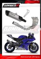 système d’échappement complet avec silencieux DOMINATOR titane Full System HP6 compatible avec la moto Yamaha YZF R6 2017  2023