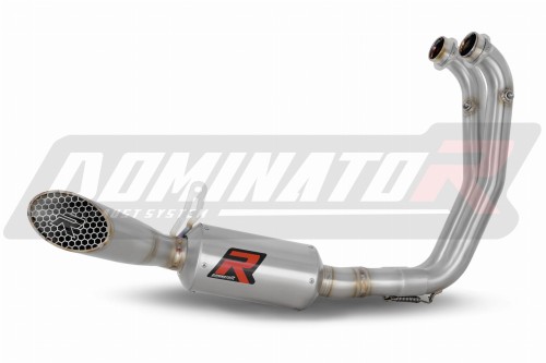 système d’échappement complet avec silencieux DOMINATOR Full System GP3 compatible avec la moto Aprilia Tuono 660 2021  2024