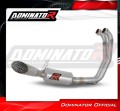 système d’échappement complet avec silencieux DOMINATOR Full System GP3 compatible avec la moto Aprilia Tuono 660 2021  2024 2